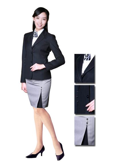 女夏職業(yè)裝 女白領職業(yè)裝 職業(yè)裝定做廠家